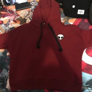 Red Alien Hoodie